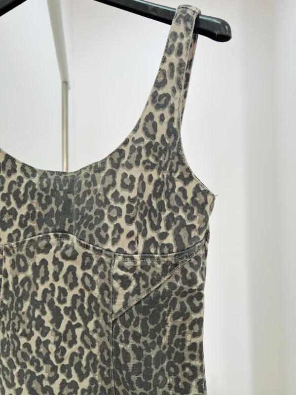 VESTIDO VAQUERO LEOPARDO
