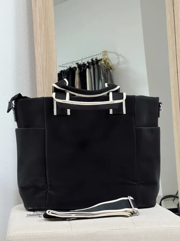 BOLSO DE HOMBRO NEGRO - Imagen 2