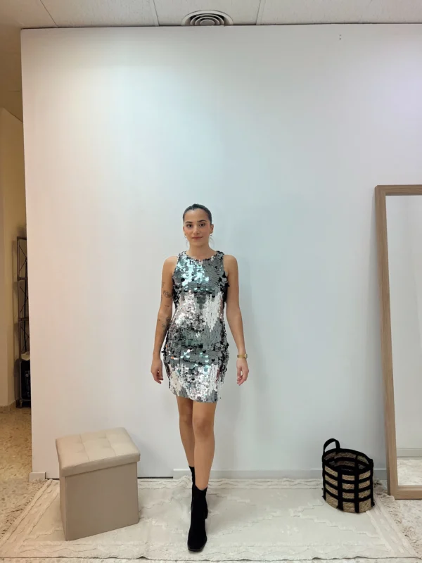 VESTIDO LENTEJUELA DUO - Imagen 4
