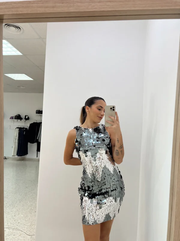 VESTIDO LENTEJUELA DUO