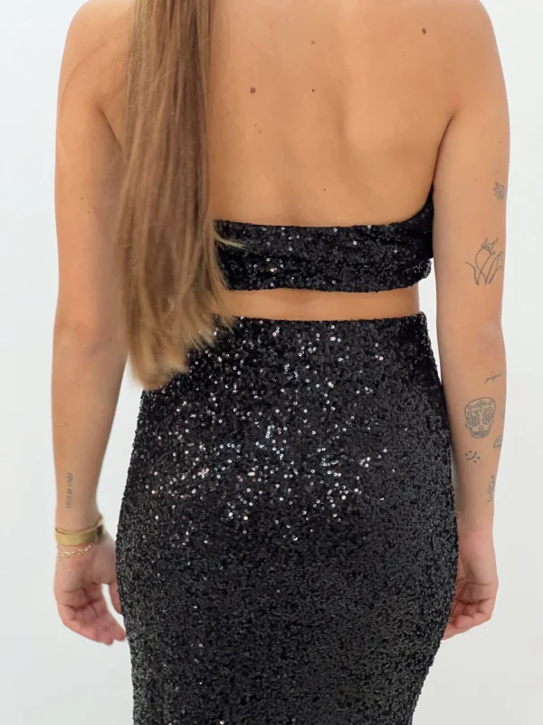 FALDA LENTEJUELA MIDI - Imagen 2