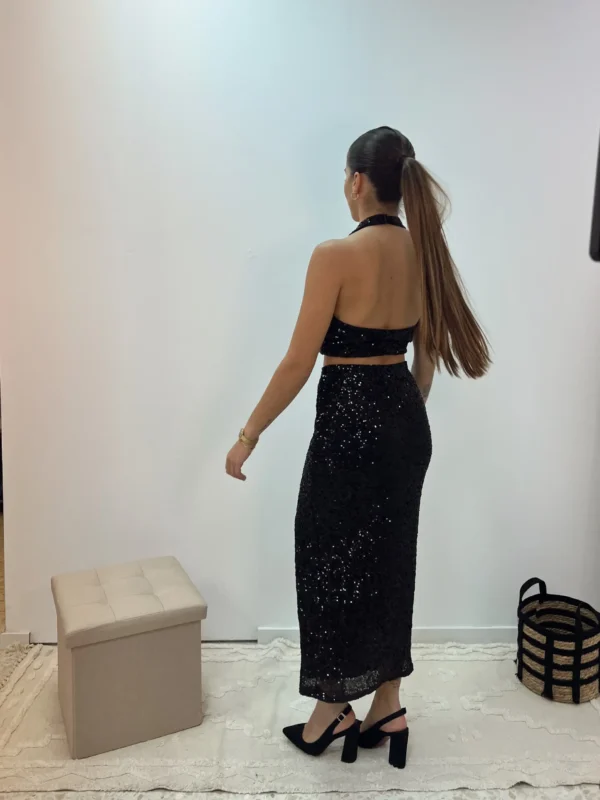 FALDA LENTEJUELA MIDI - Imagen 3