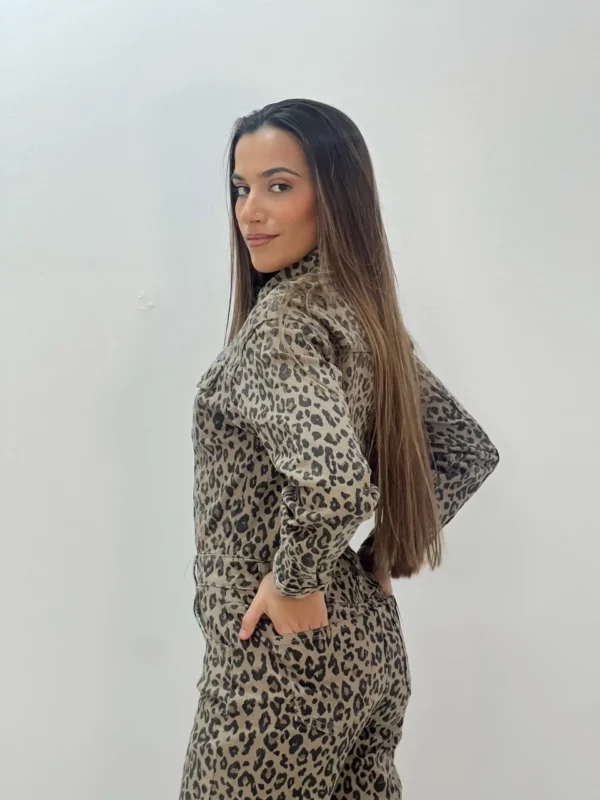 MONO ANIMAL PRINT MANGA LARGA