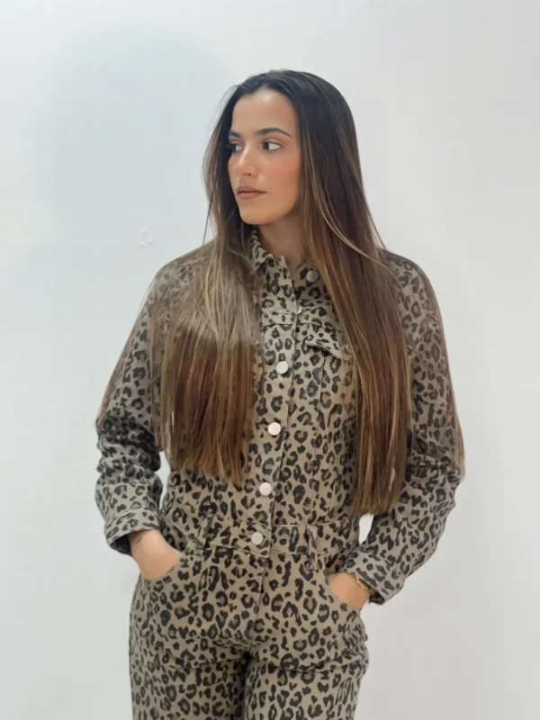 MONO ANIMAL PRINT MANGA LARGA - Imagen 2