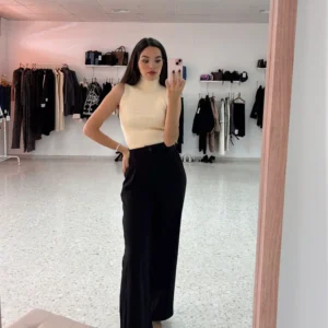 PANTALON PINZA NEGRO