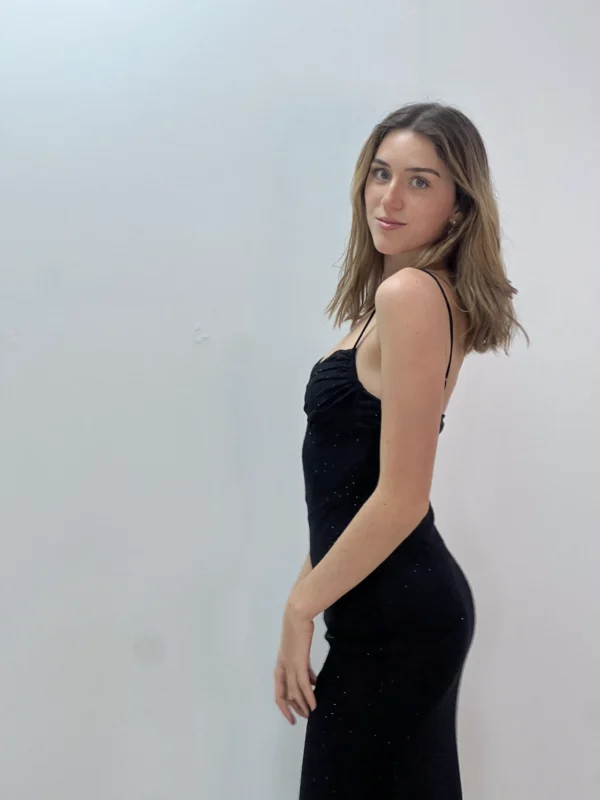 VESTIDO BRILLO PECHO - Imagen 5