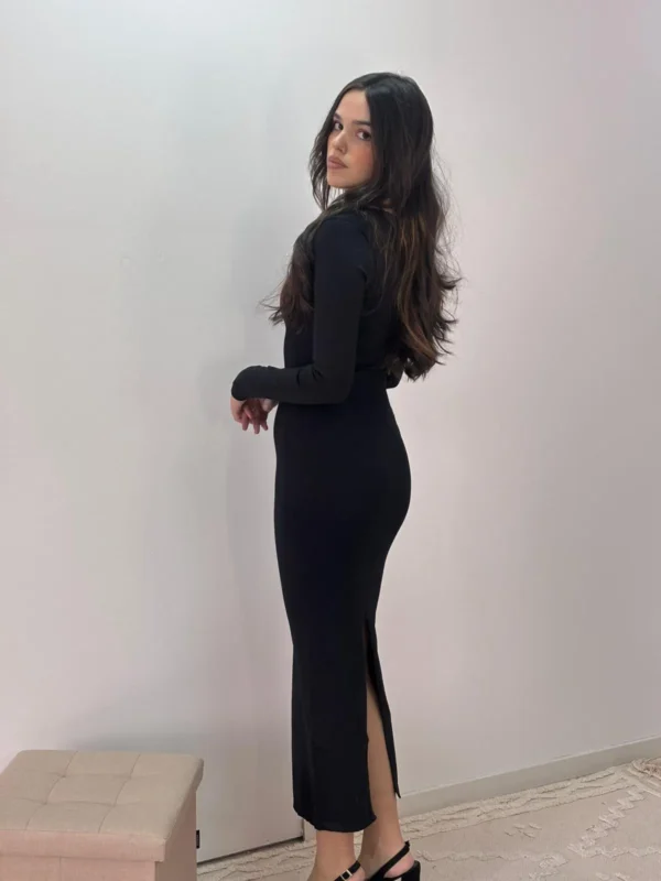 VESTIDO REDUCTOR ESCOTE CUADRADO - Imagen 3