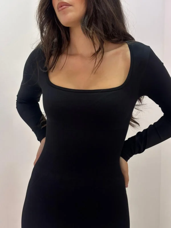 VESTIDO REDUCTOR ESCOTE CUADRADO - Imagen 2