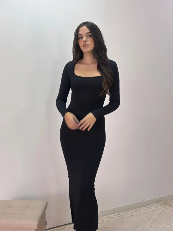VESTIDO REDUCTOR ESCOTE CUADRADO