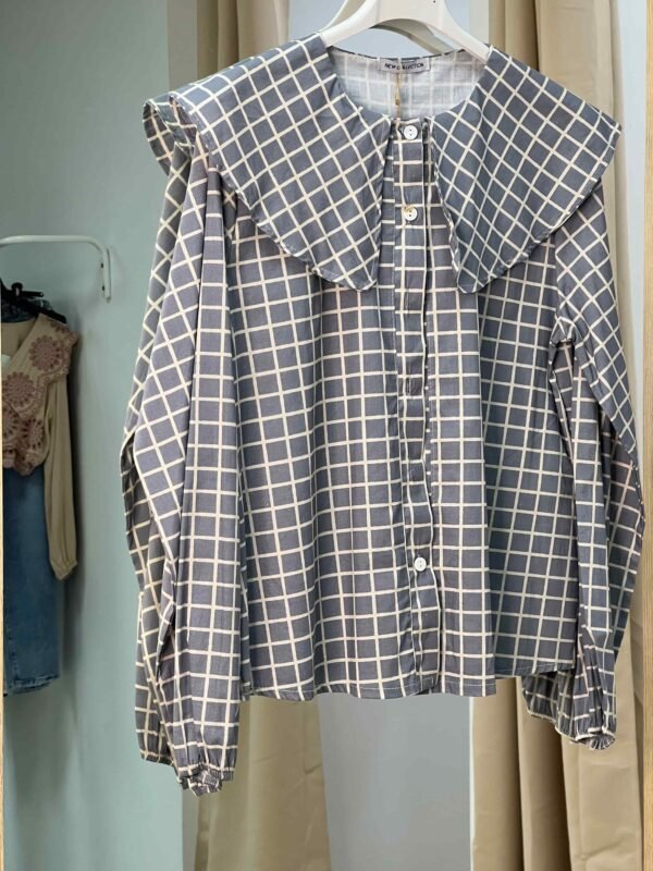 CAMISA CUELLO CUADROS - Imagen 3