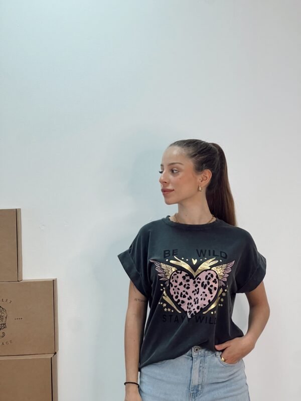 CAMISETA BE WILD