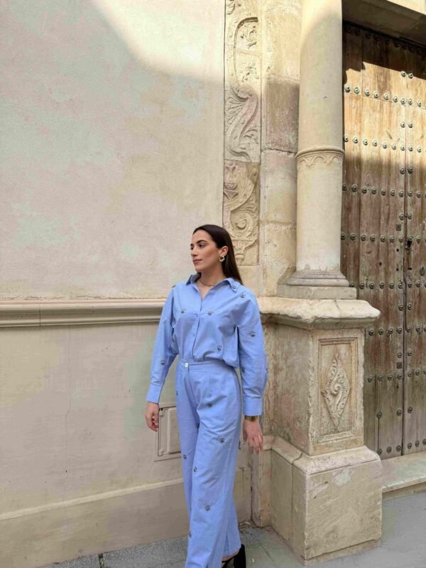PANTALON CAMISERO PIEDRAS