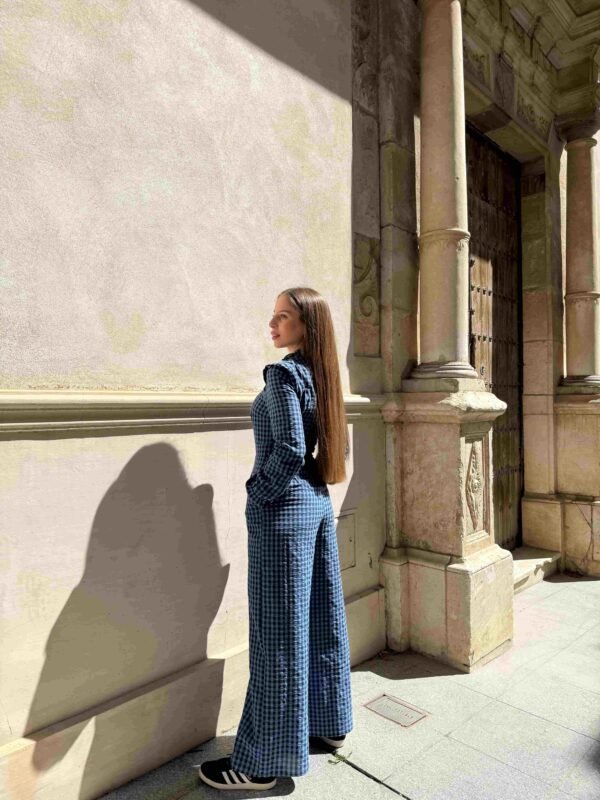 MONO VICHY AZUL - Imagen 2
