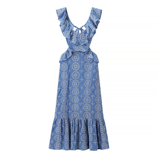 VESTIDO DETALLES FLORALES