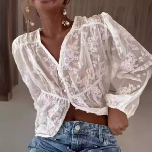 BLUSA ENCAJE