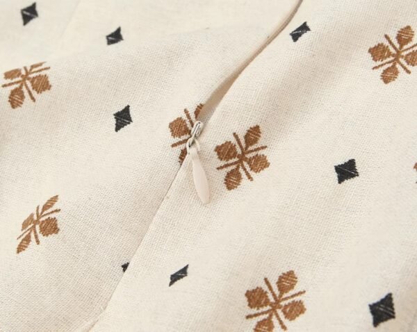 VESTIDO LINO ESTAMPADO - Imagen 5