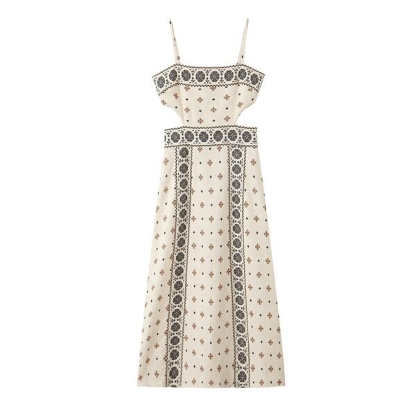 VESTIDO LINO ESTAMPADO