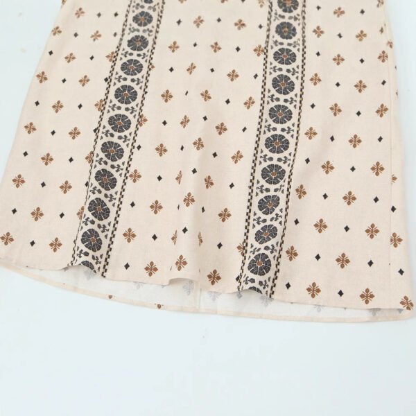 VESTIDO LINO ESTAMPADO - Imagen 6