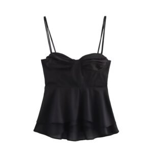 CAMISA CORSET NEGRA