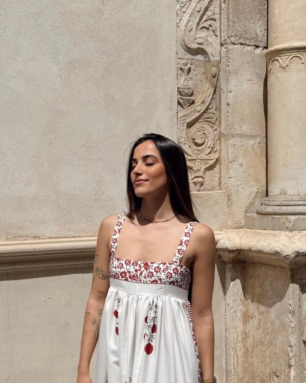 VESTIDO ROSAS - Imagen 2